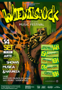 Festival Wiediistock traz música e preservação do Gato-Maracajá