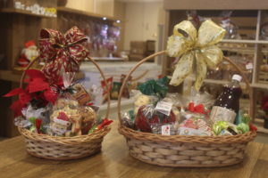 Cestas e produtos de natal da Coofanove