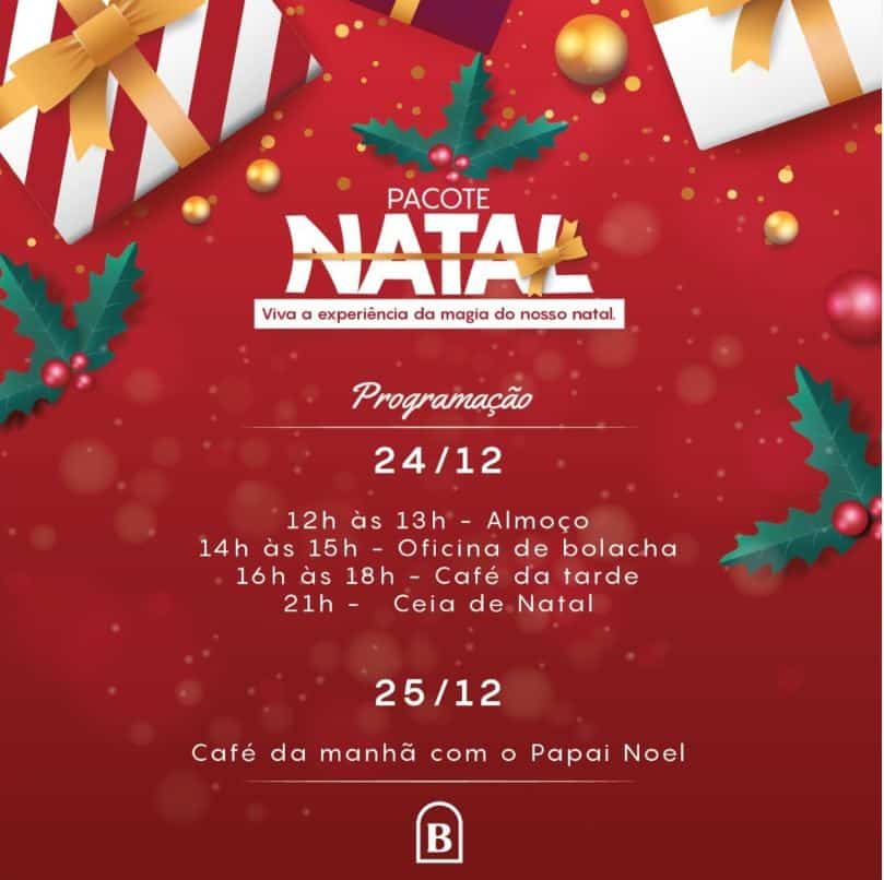 Pacote especial e Ceia de Natal do Hotel Bormon - Visite Nova Veneza Pacote especial e Ceia de Natal do Hotel Bormon - Visite Nova Veneza