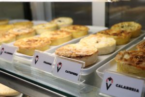 Seleção de salgados da Gheppo