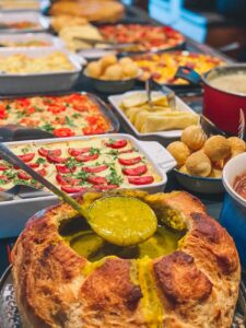 Opções de salgados são destaque no Caffè di Nonna