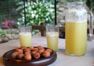 Caldo de cana é destaque no Quiosque da Célia